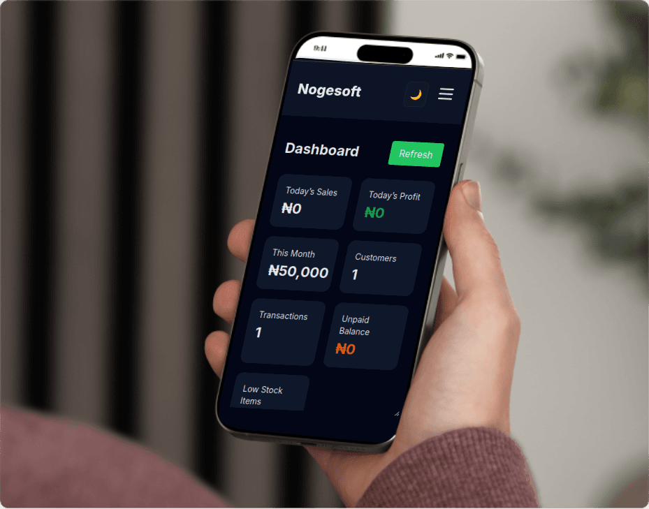 Nogesoft mobile preview